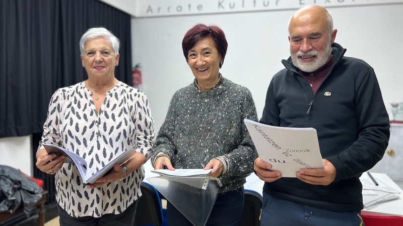 Euskal kantu-saio irekia egingo da Arrate Kultur Elkartean apirilaren 20an