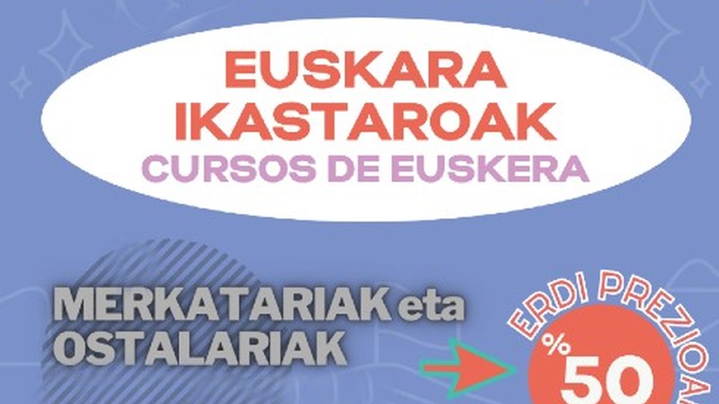 Euskalduntze kanpaina berezia Eibarko merkatari eta ostalarientzat euskaltegietan