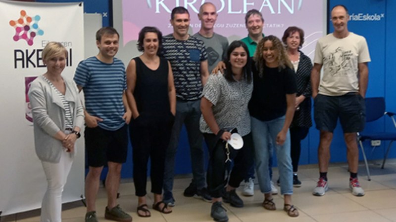‘Euskara kirolean’ saioan parte hartu dute herriko kirol klubetako zuzendaritzako kideek
