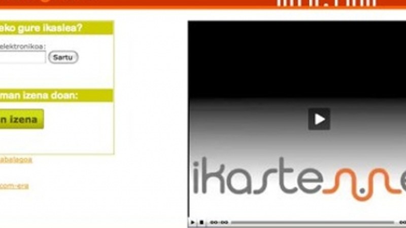 Euskara on-line ikasteko aukera Ikasten.net-en
