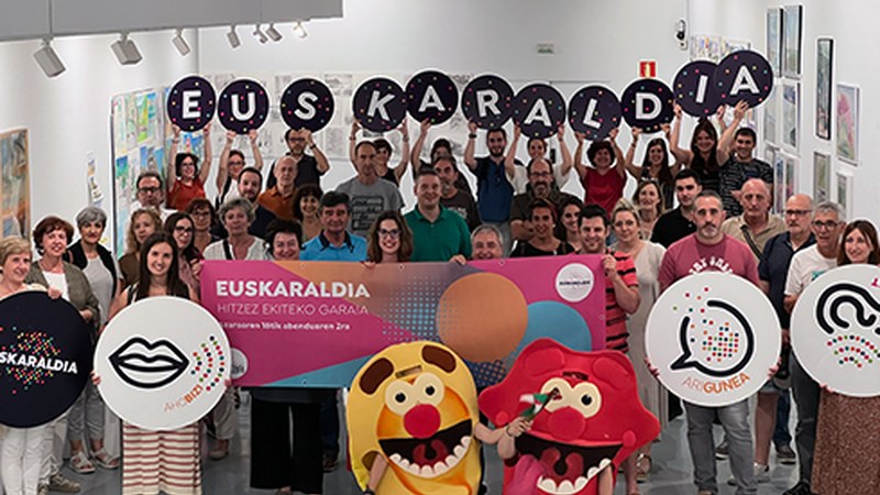 Euskaraldiaren hirugarren edizioa aurkeztu dute Eibarren