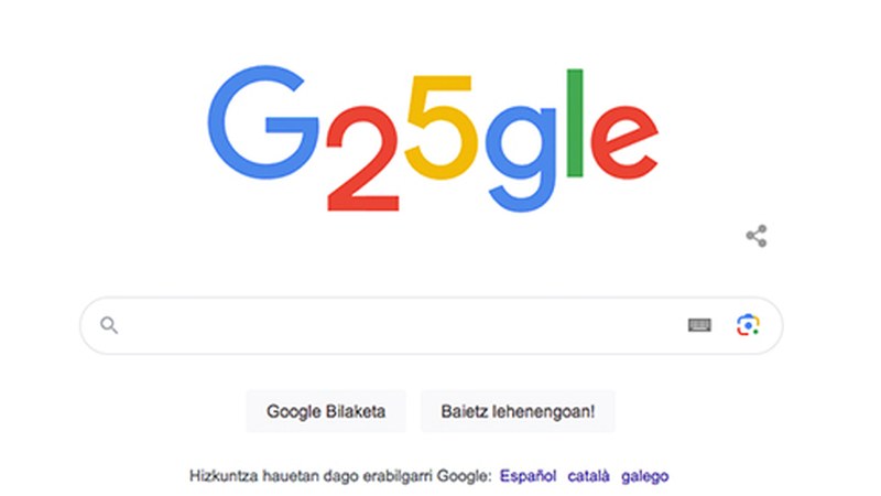 Euskararen ikusgarritasuna hazi egin da Googlen egindako bilaketetan