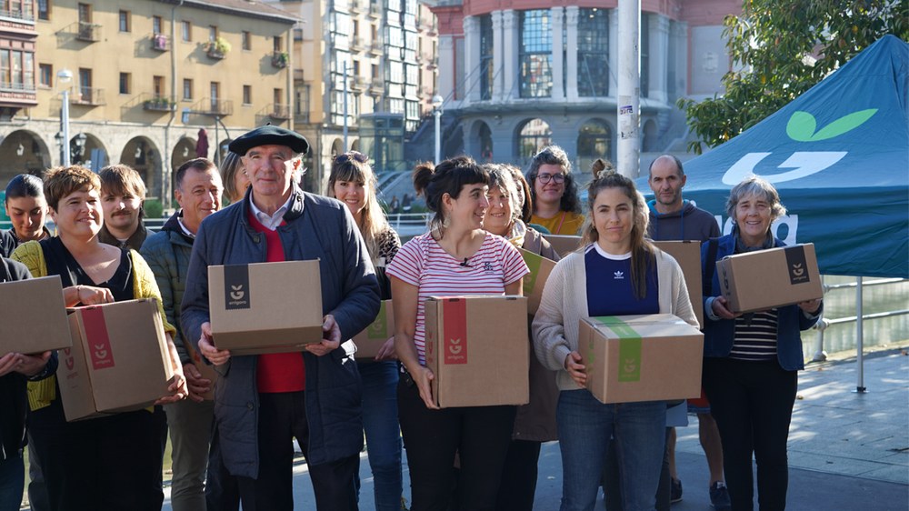 'Euskarari Puzka' elkartasun kanpaina abian du Errigorak