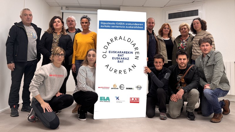 Euskaraz zainduak izateko eskubidea dugu