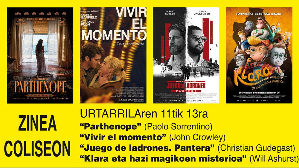 Euskarazko animaziozko pelikula izango da asteburuko Coliseoko zine karteldegian