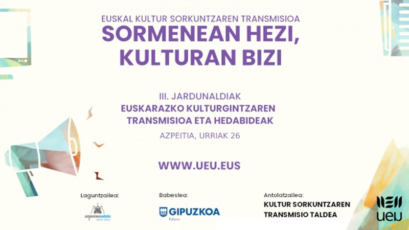Euskarazko kulturgintzaz hedabideek egiten duten transmisioa aztergai