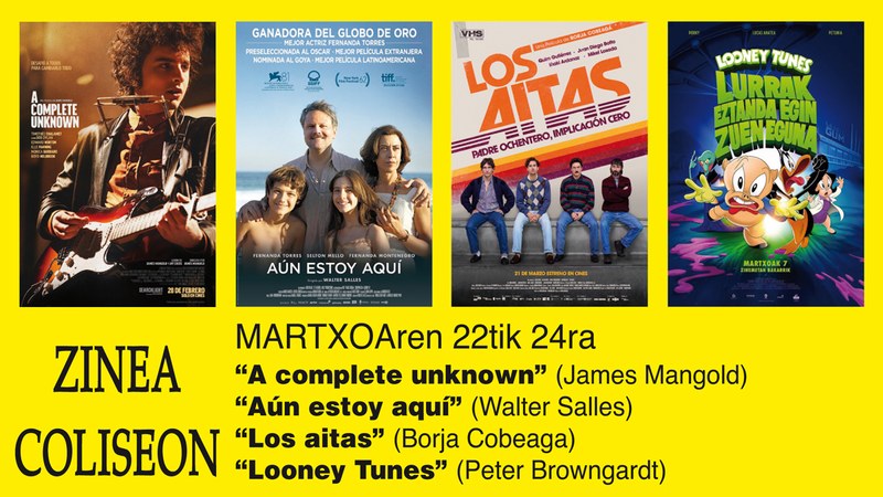 Euskarazko “Looney Tunes. Lurrak eztanda egin zuen eguna” zine-karteldegian