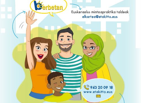 Euskera praktikatzeko eta elkarbizitzarako taldeak martxan