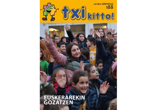 Euskeraren eguna eta Gabonak protagonista abenduko Txikitto aldizkarian