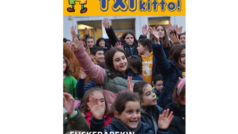 Euskeraren eguna eta Gabonak protagonista abenduko Txikitto aldizkarian