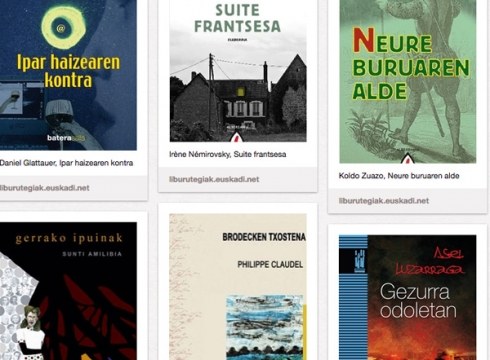 Euskeraz idatzitako nobela berriak liburutegian
