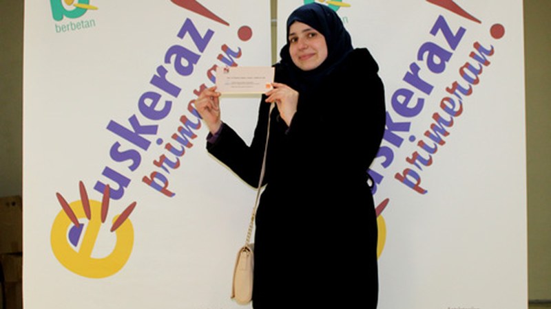 Euskeraz Primeran kanpaina neguko beherapenen azokan izan da