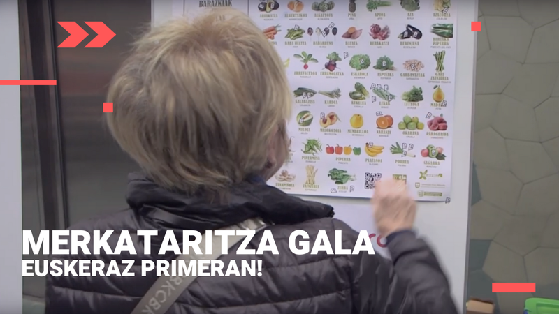 “Euskeraz Primeran!” Merkataritza Galak euskara sarituko du gaur