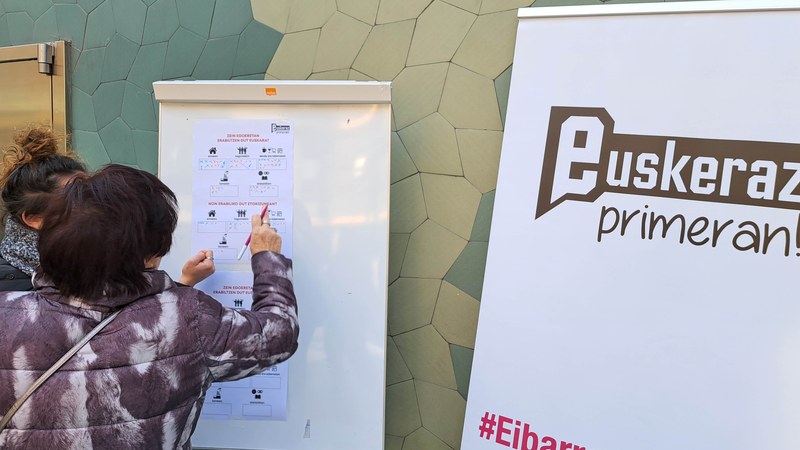 Euskeraz primeran! merkealdien azokan izango da bihartik aurrera