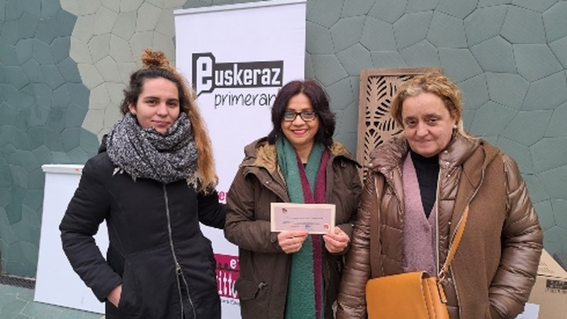 Euskeraz primeran! zozketak badu irabazlea