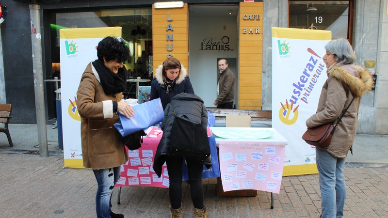 Euskeria erosketak egitterakuan be