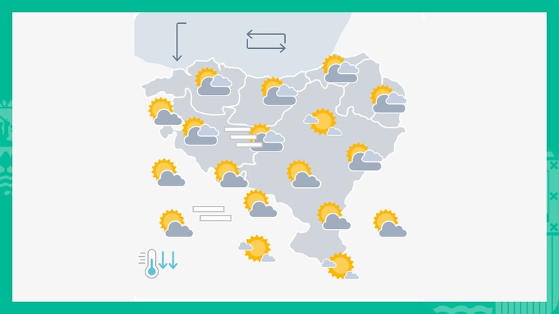 Ez da baztertzen goizean goiz zirimiri apur bat