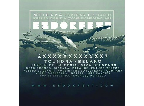 EzDok Fest jaialdia egingo da ekainaren 1 eta 2an Unben