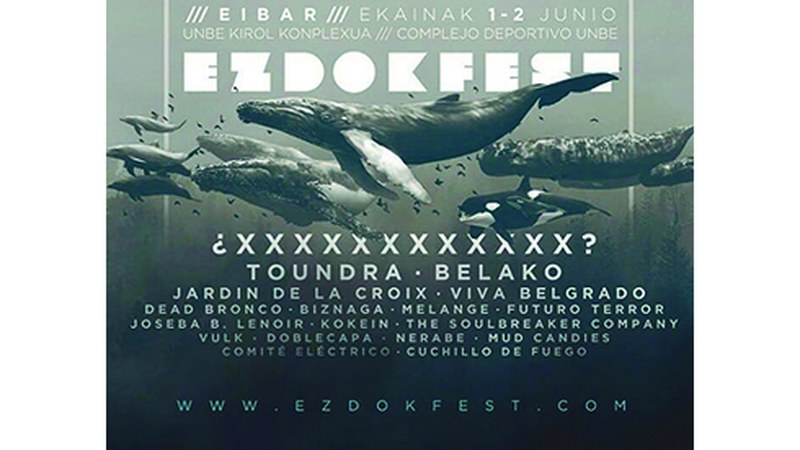 EzDok Fest jaialdia egingo da ekainaren 1 eta 2an Unben