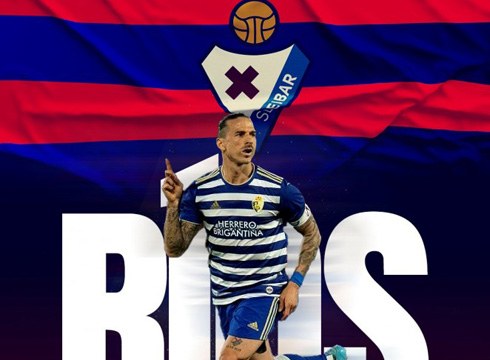 Ezker hegaleko Rios Reina izango da SD Eibar-endako lehen fitxaketa 22/23 denboraldirako