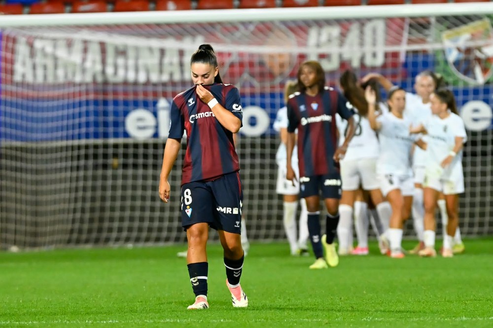 F Ligako SD Eibar-ek denboraldiko lehen porrota jaso du