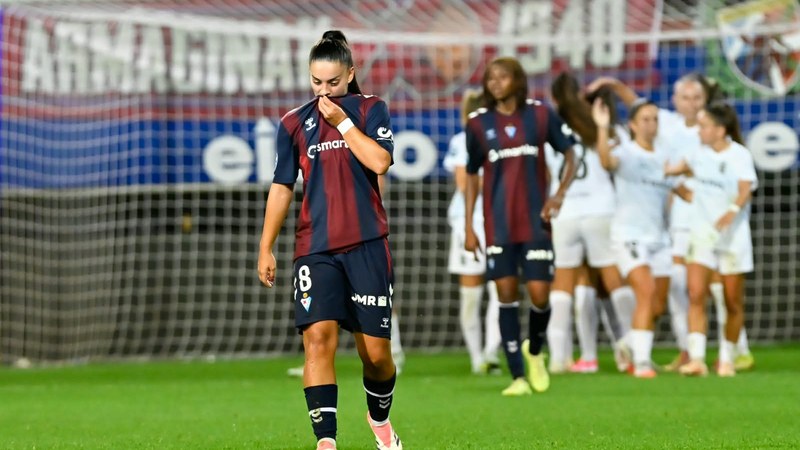 F Ligako SD Eibar-ek denboraldiko lehen porrota jaso du