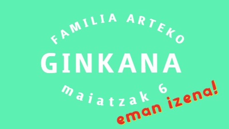 Familia arteko ginkanarako izen- ematea asteazkenean itxiko da