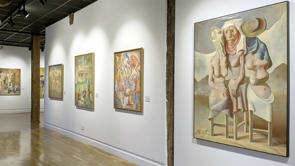 Fernando Beorlegiren lanak biltzen dituen erakusketa bisitatu daiteke Durangoko Arte eta Historia Museoan