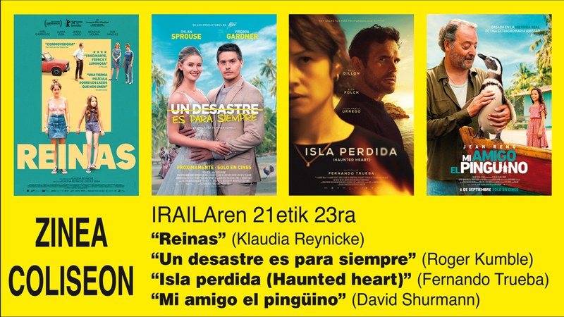 Fernando Truebaren “Isla perdida (Haunted heart)” Coliseoko zine-egitarauan