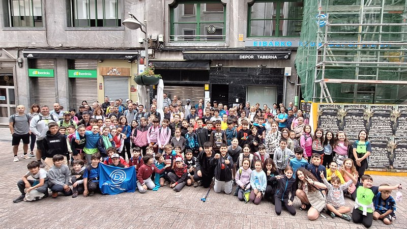 Finalista Eguneko domina banaketarekin itxiera borobila eman diote ikasturteari