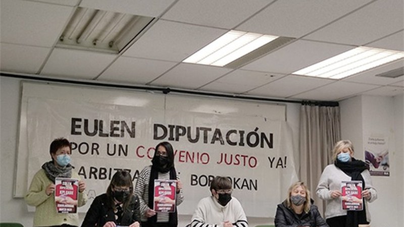 Foru Aldundiaren eraikinetako garbitzaile azpikontratatuek lau eguneko greba hasiko dute bihar