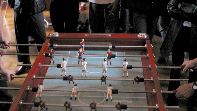 Futbolin txapelketa antolatu du Beleko tabernak bihar arratsalderako