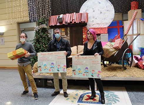 Gabonetarako hainbat jarduera antolatu ditu Udalak haurrentzat