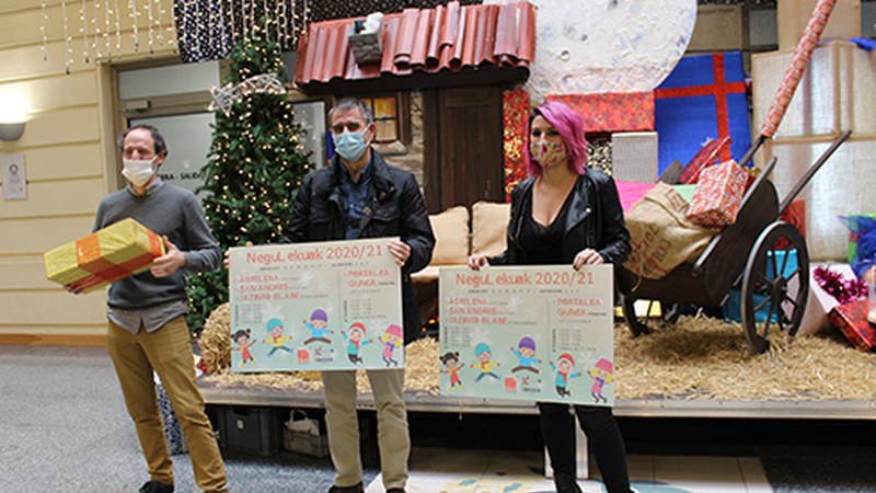 Gabonetarako hainbat jarduera antolatu ditu Udalak haurrentzat