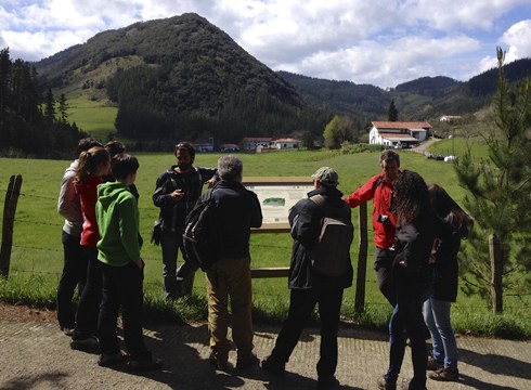 Gabonetarako irteera gidatuak prestatu dituzte Geoparkean