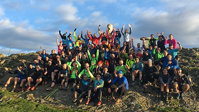 Gabontrail jendetsua ospatu zuten Gabon egunean