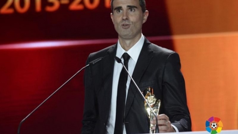 Gaizka Garitanok entrenatzaile onenari saria jaso du