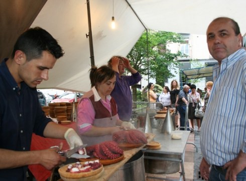 Galiziako jaiek asteburua bete dute Urkizun