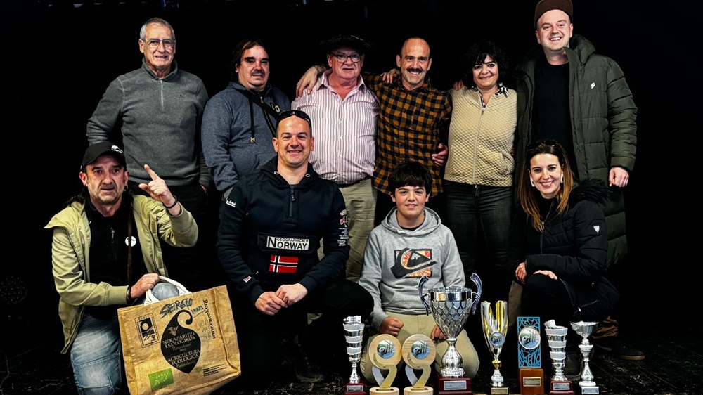 Ganix Rodriguez 34. Euskal Herriko hiru-txirloko txapeldun