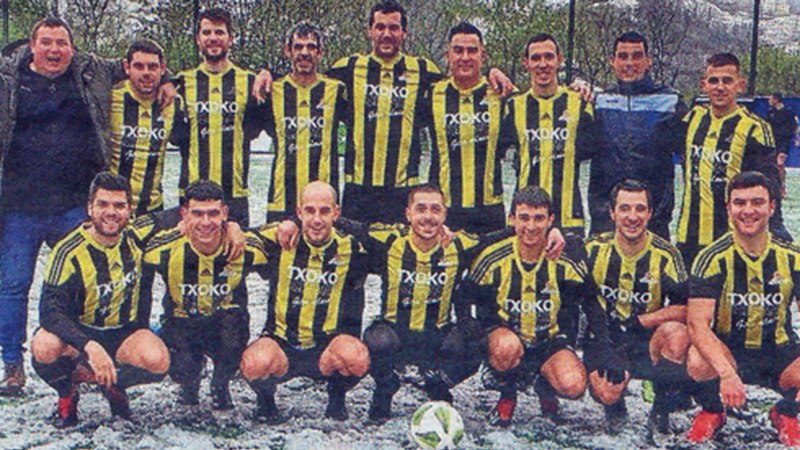 Garajes Garcia - Bar Txoko zapatuko foball-zaletuaren Kopako finalean