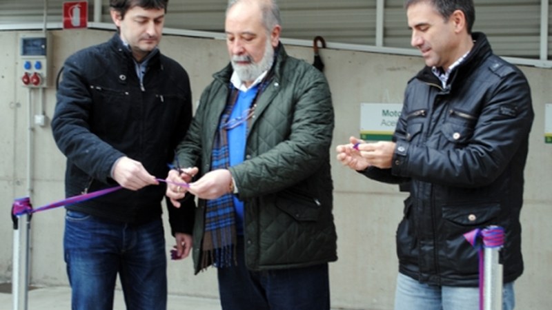 Garbigunea zabaldu dute Azitaingo industrialdean