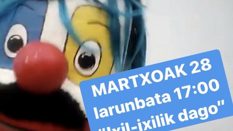 "Ixil-ixilik dago" abestiari laguntzeko partitura prestatu du Ustekabek