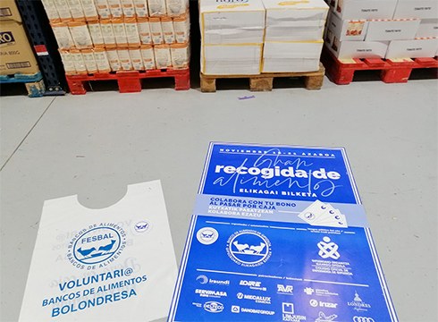 Gaur abiatu da Elikagaien Bankuak urtero antolatzen duen bilketa handia