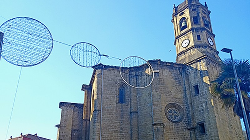 Gaur arratsaldean egingo dute Gabonetako argiak pizteko ekitaldia