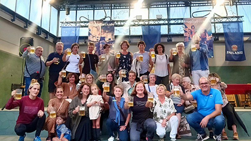 Gaur arratsaldean zabaldu dute Eibar Rugbi Taldekoen Garagardo Ferixa, Errebalen