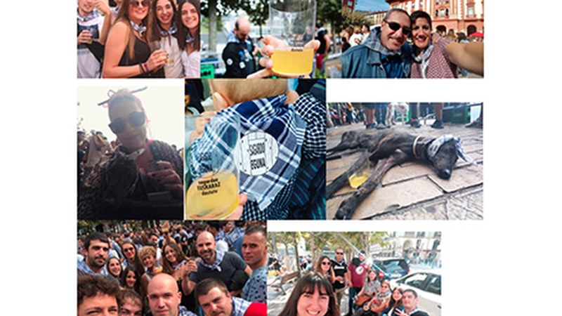Gaur arte jasoko ditugu #sagardoetakitto Instagram lehiaketarako argazkiak