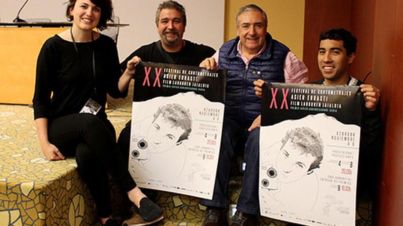 Gaur aurkeztu dute astelehenean hasiko den Asier Errasti Eibarko XX. Film Laburren jaialdia