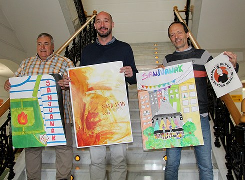 Gaur aurkeztu dute San Juan jaiak iragarriko dituen kartel irabazlea