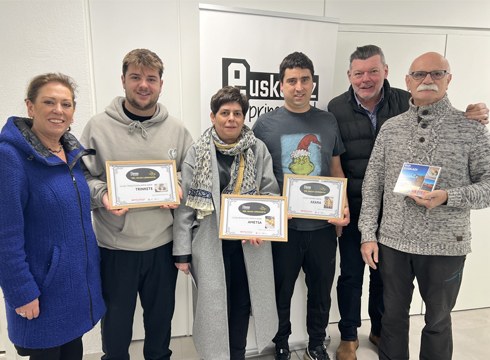 Gaur banatu dira …eta kitto! Euskara Elkarteak antolatutako Gilda Lehiaketaren sariak