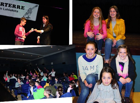 Gaur banatu dituzte Ipurterre Ipuin eta Gutun Lehiaketako sariak Hezkuntza Esparruan